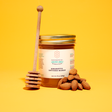 Load image into Gallery viewer, Amaretto Infused Honey Jar